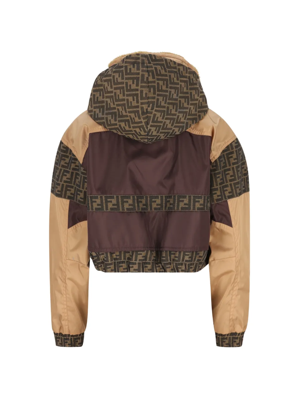FENDI モノグラム フーデッド スキージャケット | クロップドジャケット