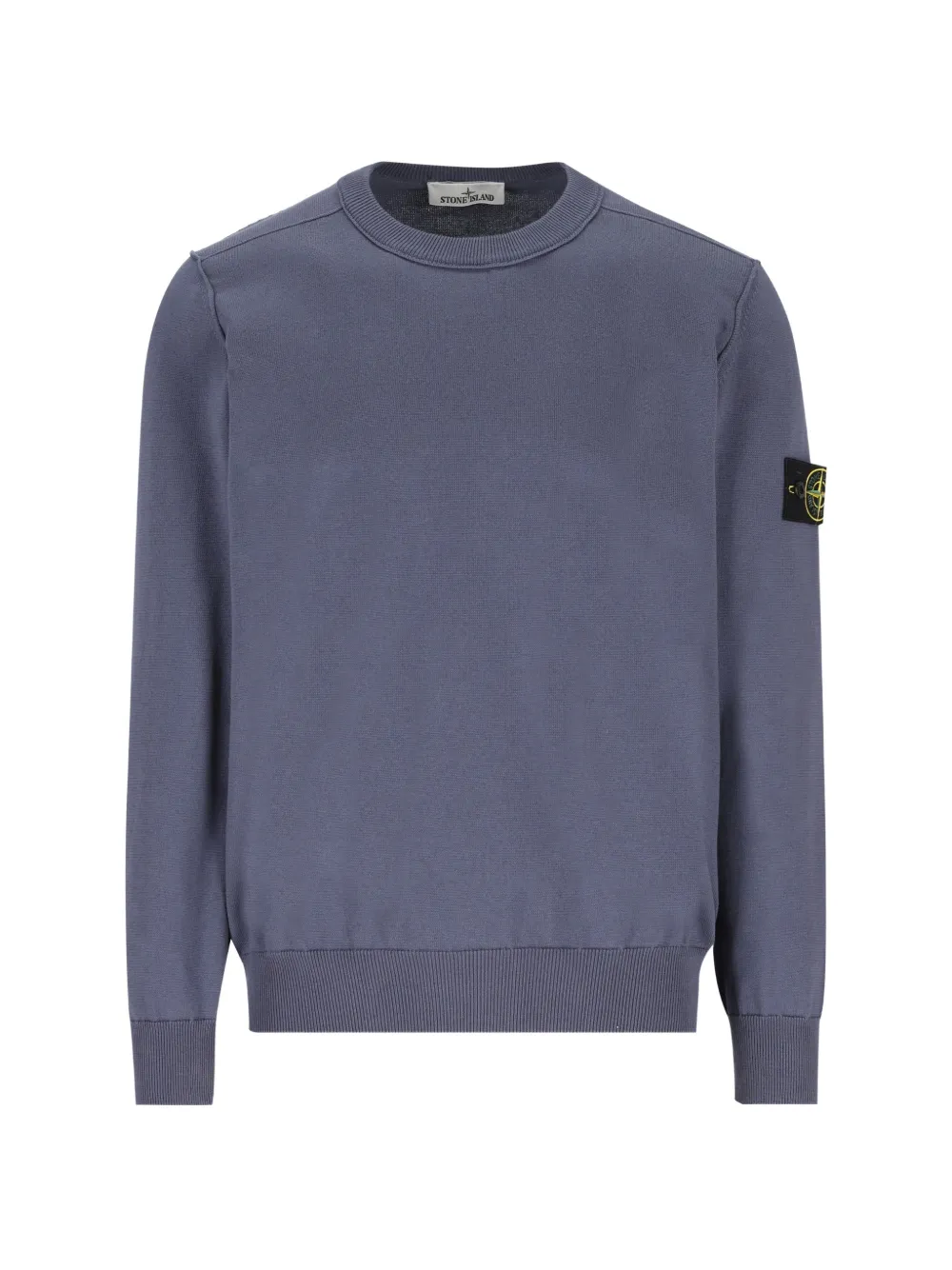 Stone Island Compass-patch crew-neck sweatshirt - Blau