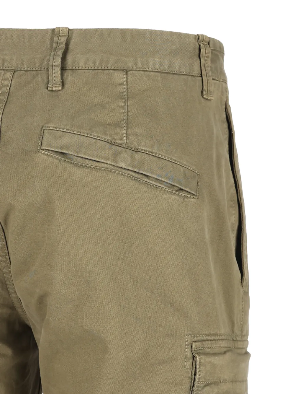 Stone Island Cargo broek met logopatch Groen