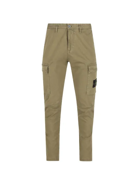 Stone Island logo-patch cargo pants