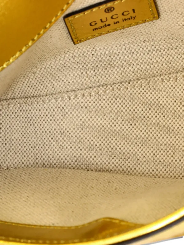 Gucci Pre-Owned ホースビット 1955 アシンメトリーレザー ミニ