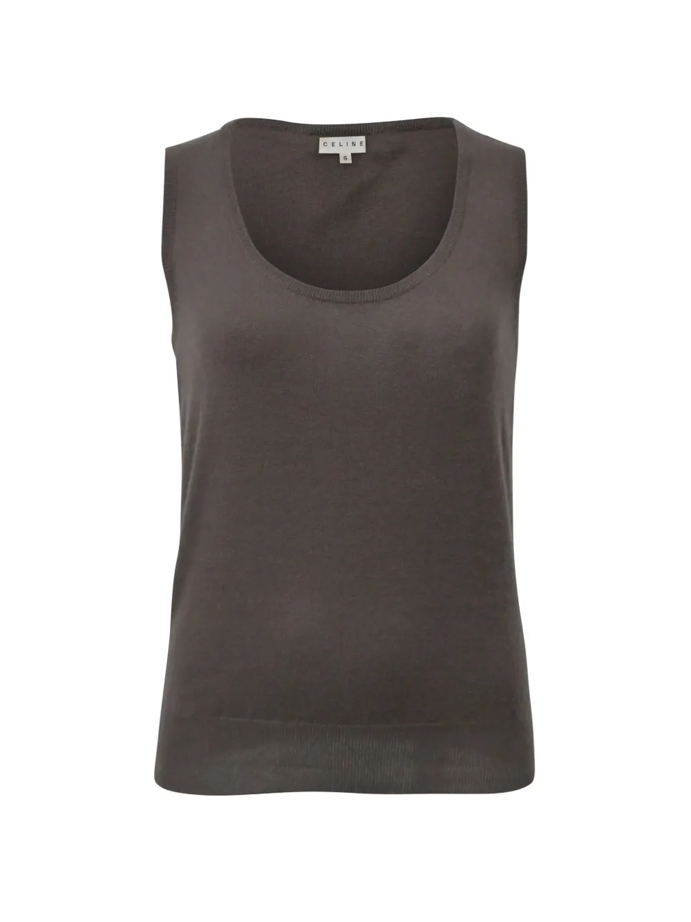 Celine Pre-Owned fine-knit vest - Marrone