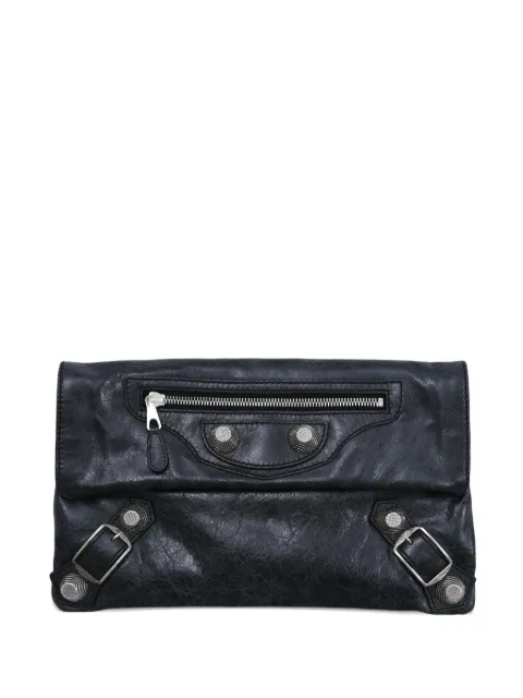 Balenciaga Pre-Owned 2011 Giant 21 leather envelope clutch bag