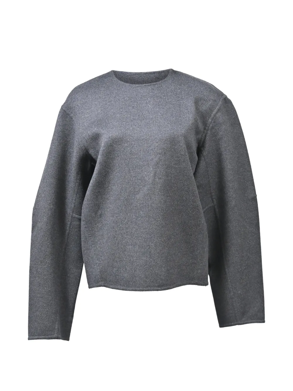 Celine Pre-Owned brushed-finish sweater - Grigio