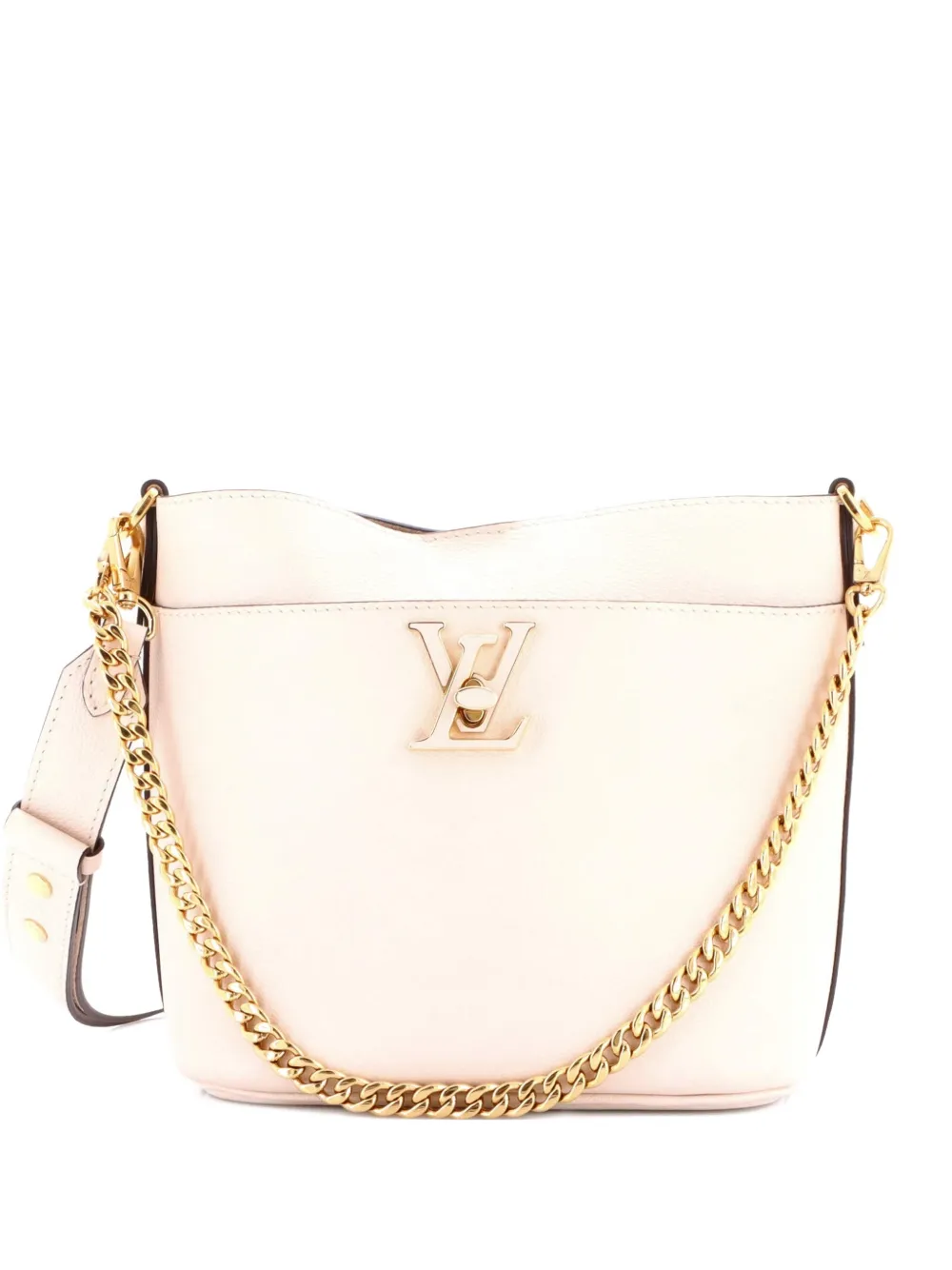 Louis Vuitton Pre-Owned Lock and Walk Leather bucket bag - Toni neutri