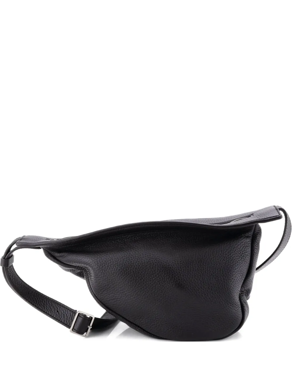 The Row Pre-Owned Slouchy Banana Bag Leather Small crossbody bag - Nero