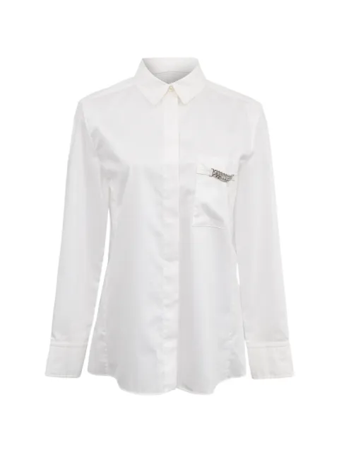 Hermès Pre-Owned button-down chain shirt