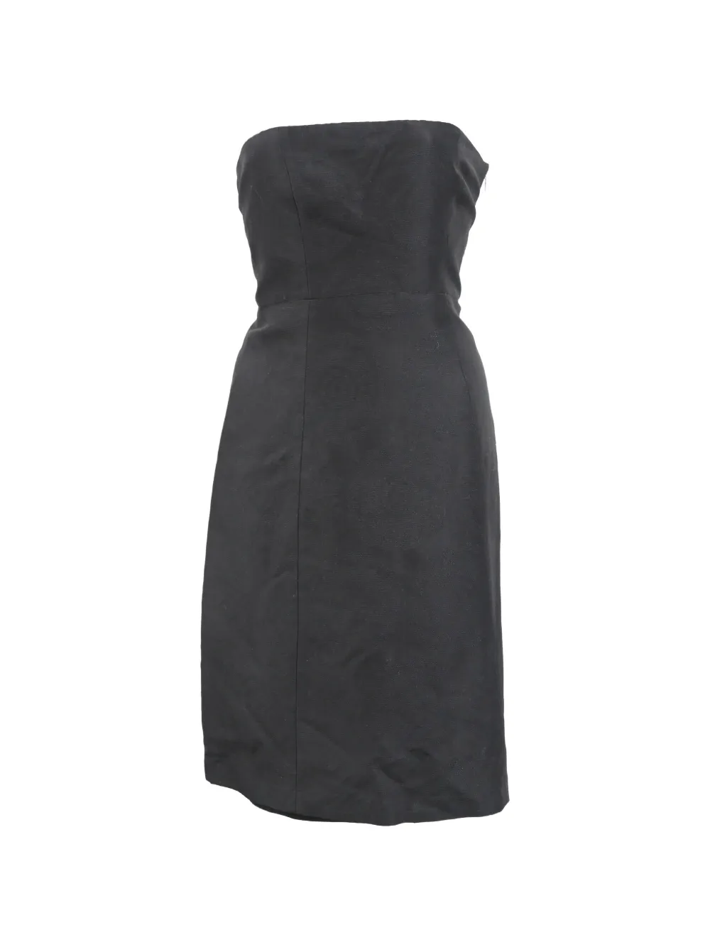 Theory floral strapless mini dress - Nero