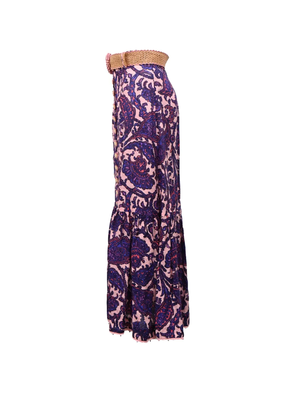 Tiggy Floral-Print Maxi Skirt