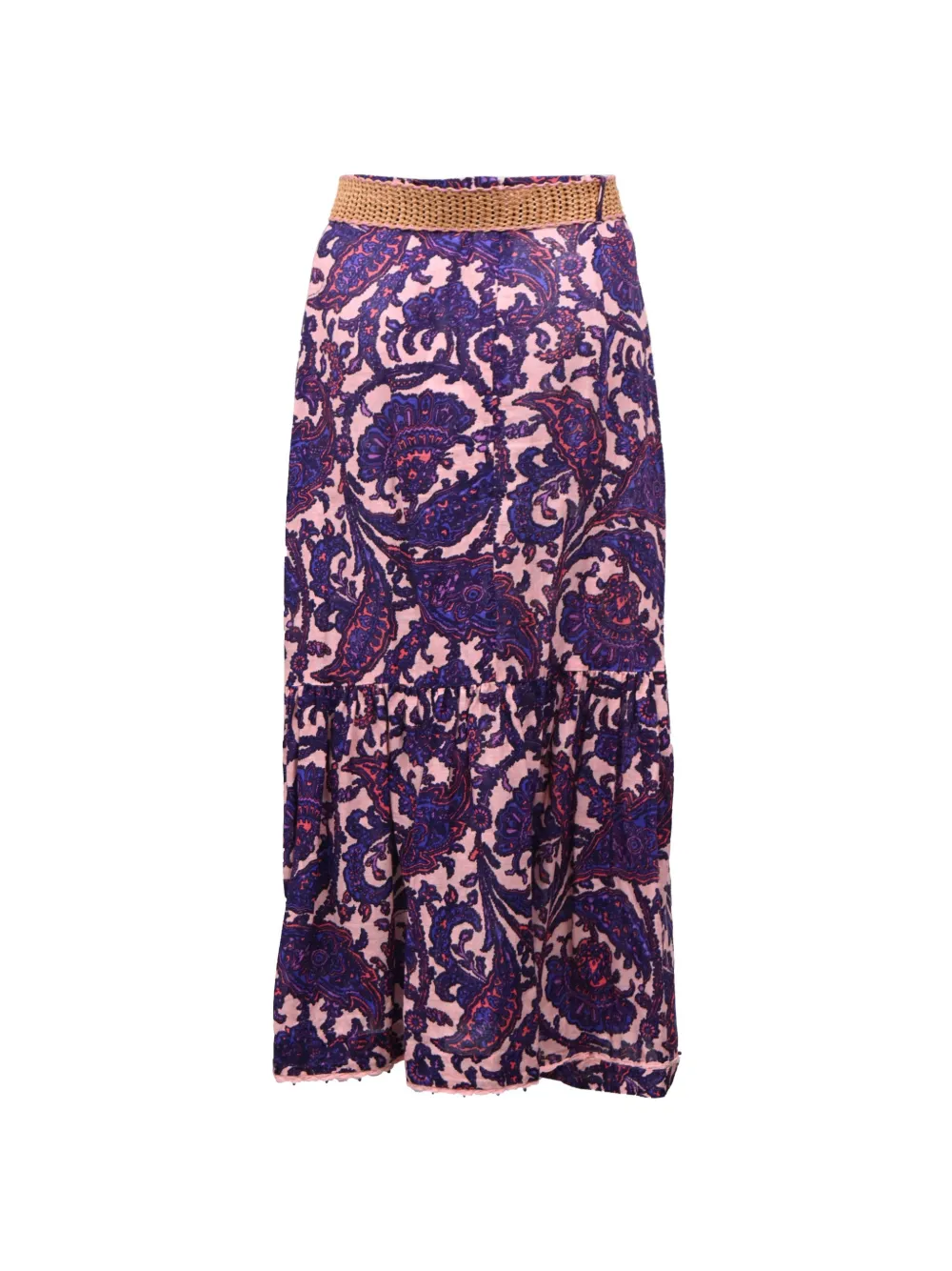 Tiggy Floral-Print Maxi Skirt