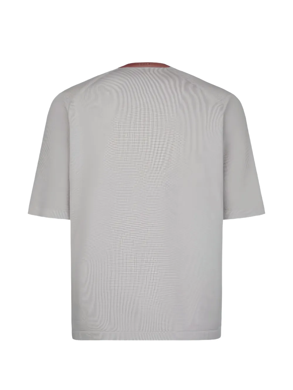 Sease T-shirt met textuur Grijs