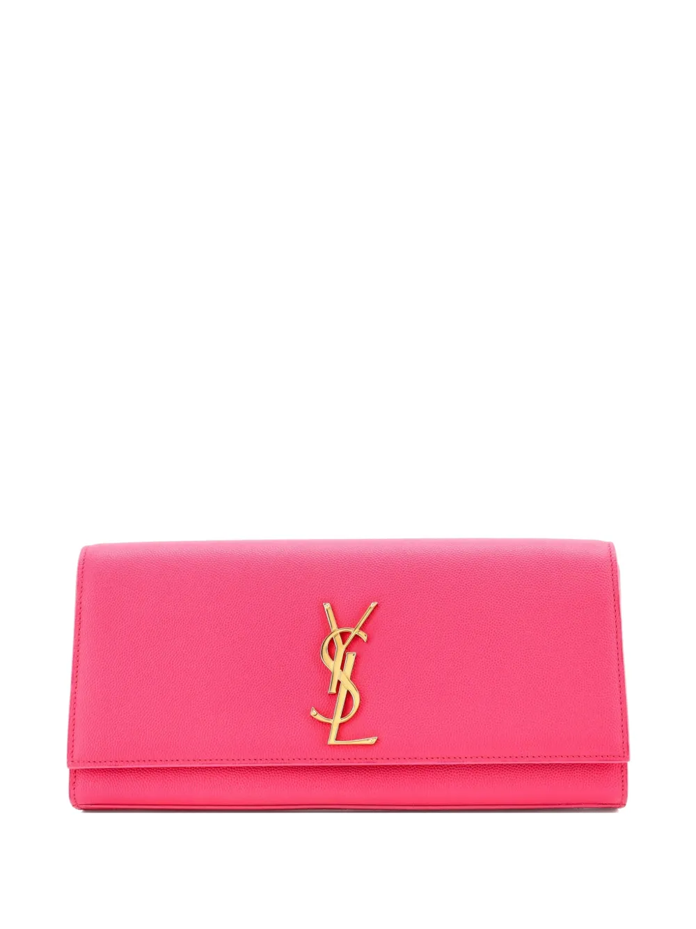 Saint Laurent Pre-Owned Classic Monogram Leather Long clutch bag - Rosa