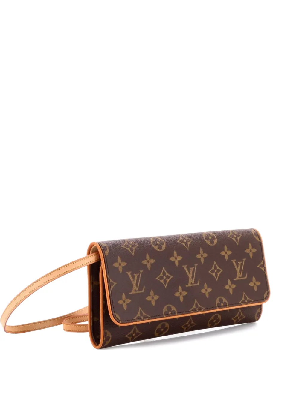 Louis Vuitton Pre-Owned Twin Handbag Monogram Canvas GM crossbody bag - Marrone