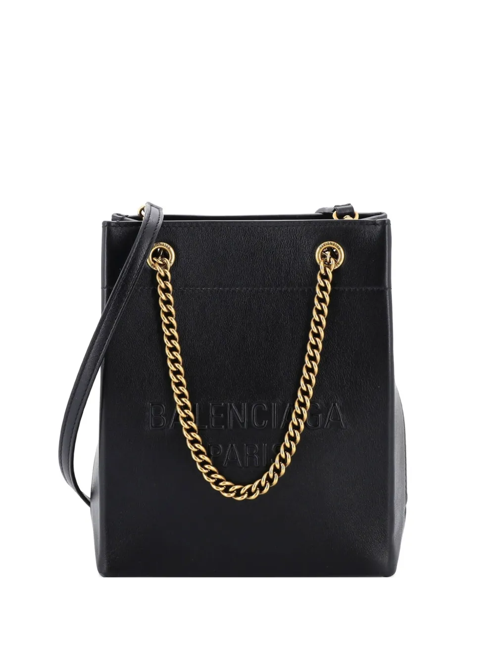 Balenciaga Pre-Owned Duty Free Phone Holder Leather crossbody bag - Nero