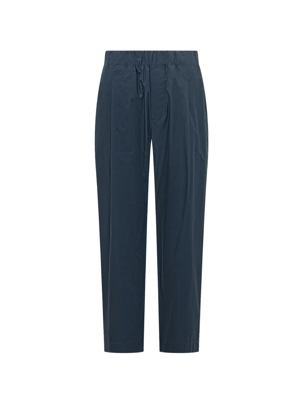 A Paper Kid logo-patch trousers - Blu
