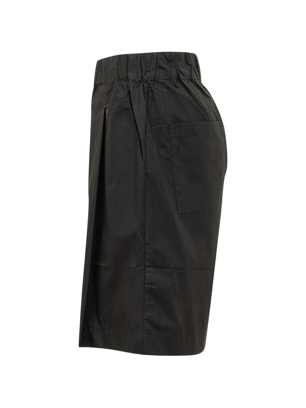  A Paper Kid Logo-patch Shorts - Black 