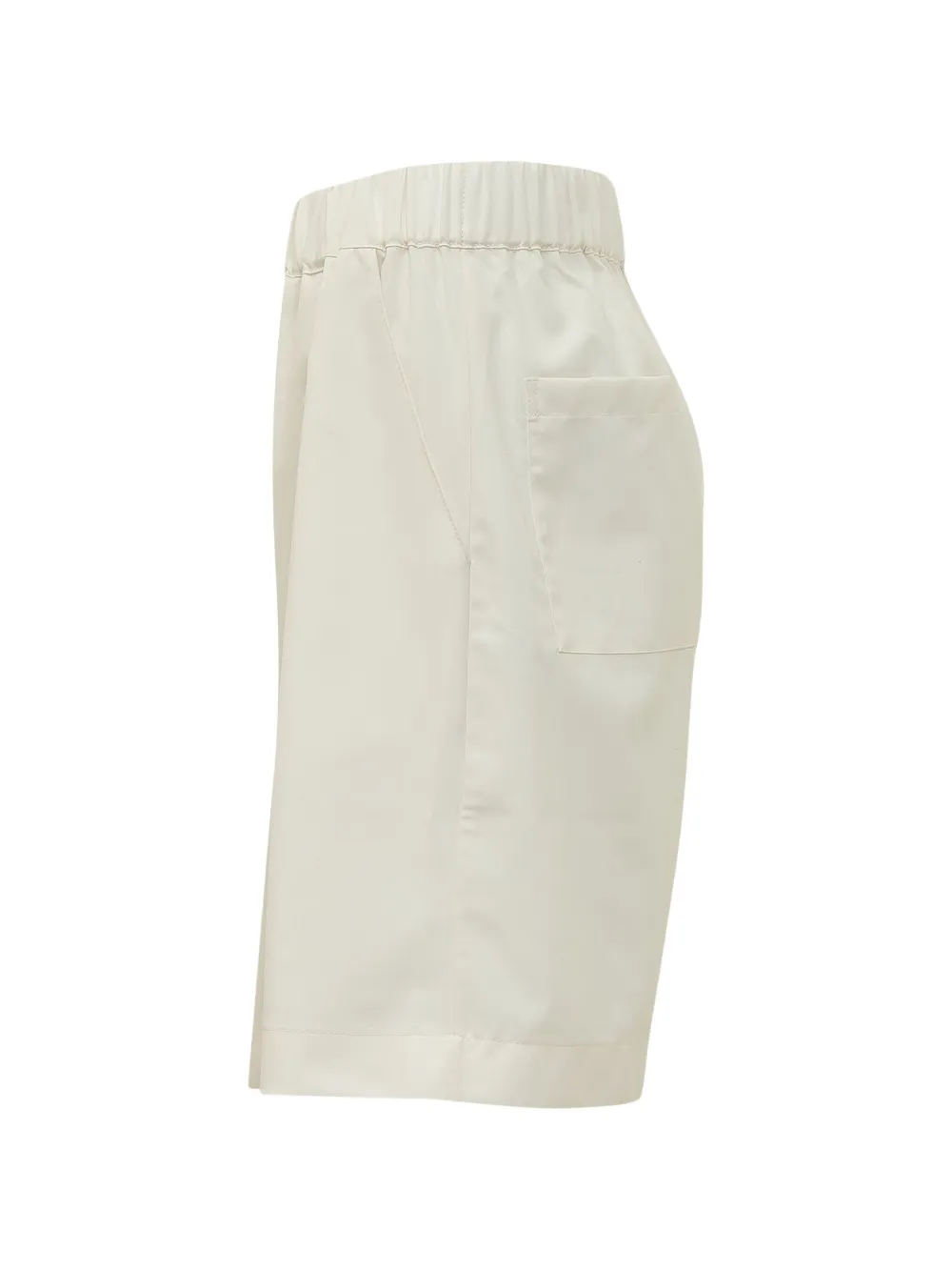  A Paper Kid Pleated Bermuda Shorts - Neutrals 