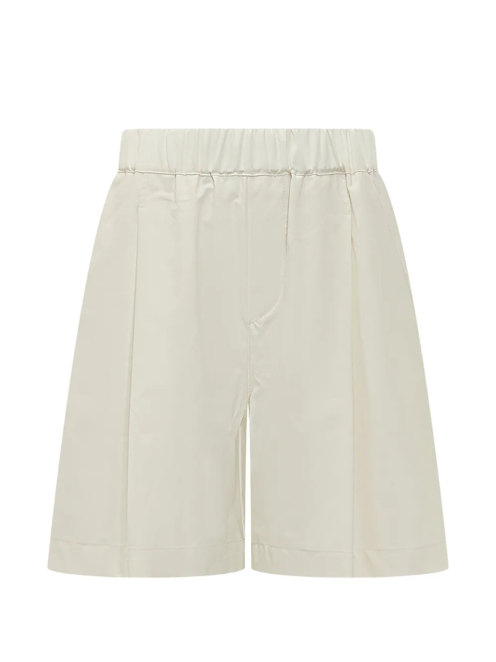 A Paper Kid pleated bermuda shorts - Toni neutri