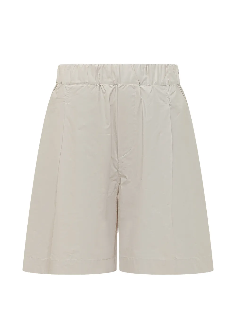 A Paper Kid logo-patch shorts - Toni neutri