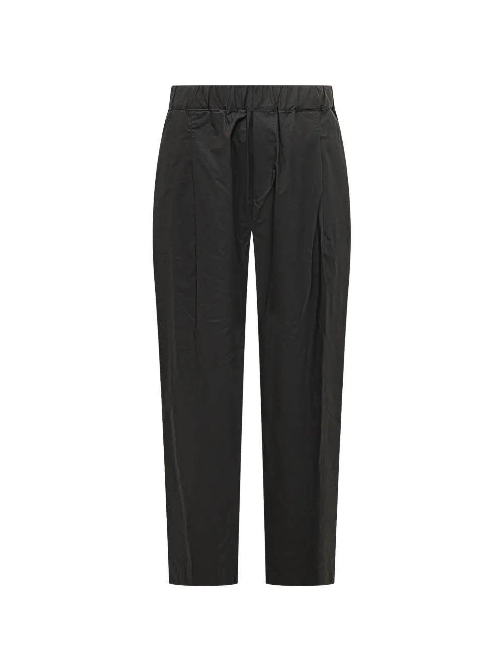 A Paper Kid logo-patch trousers - Nero