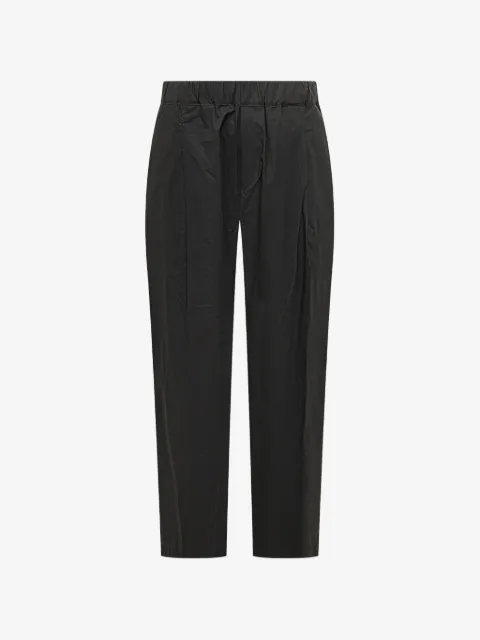 A Paper Kid logo-patch trousers