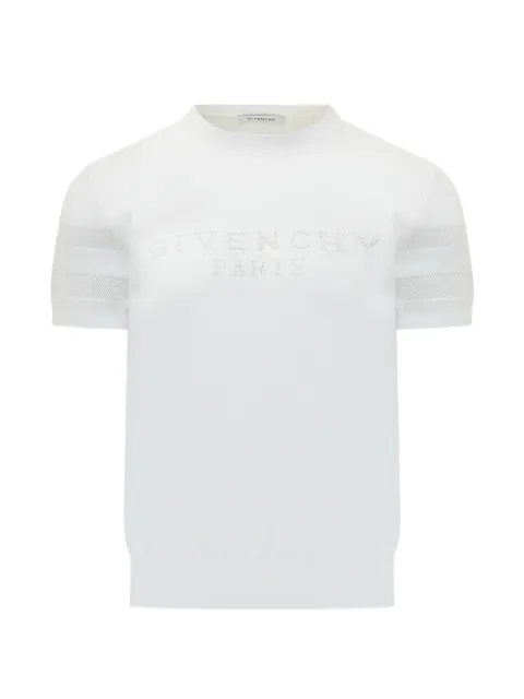 Givenchy mesh panel sweater