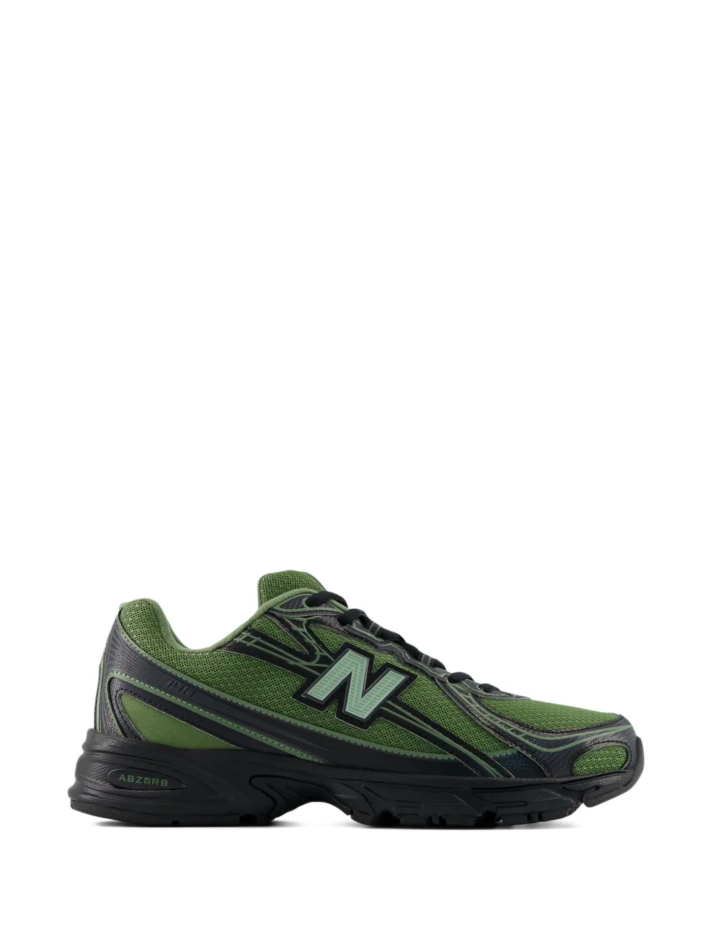 New Balance 740 logo-detail sneakers - Verde