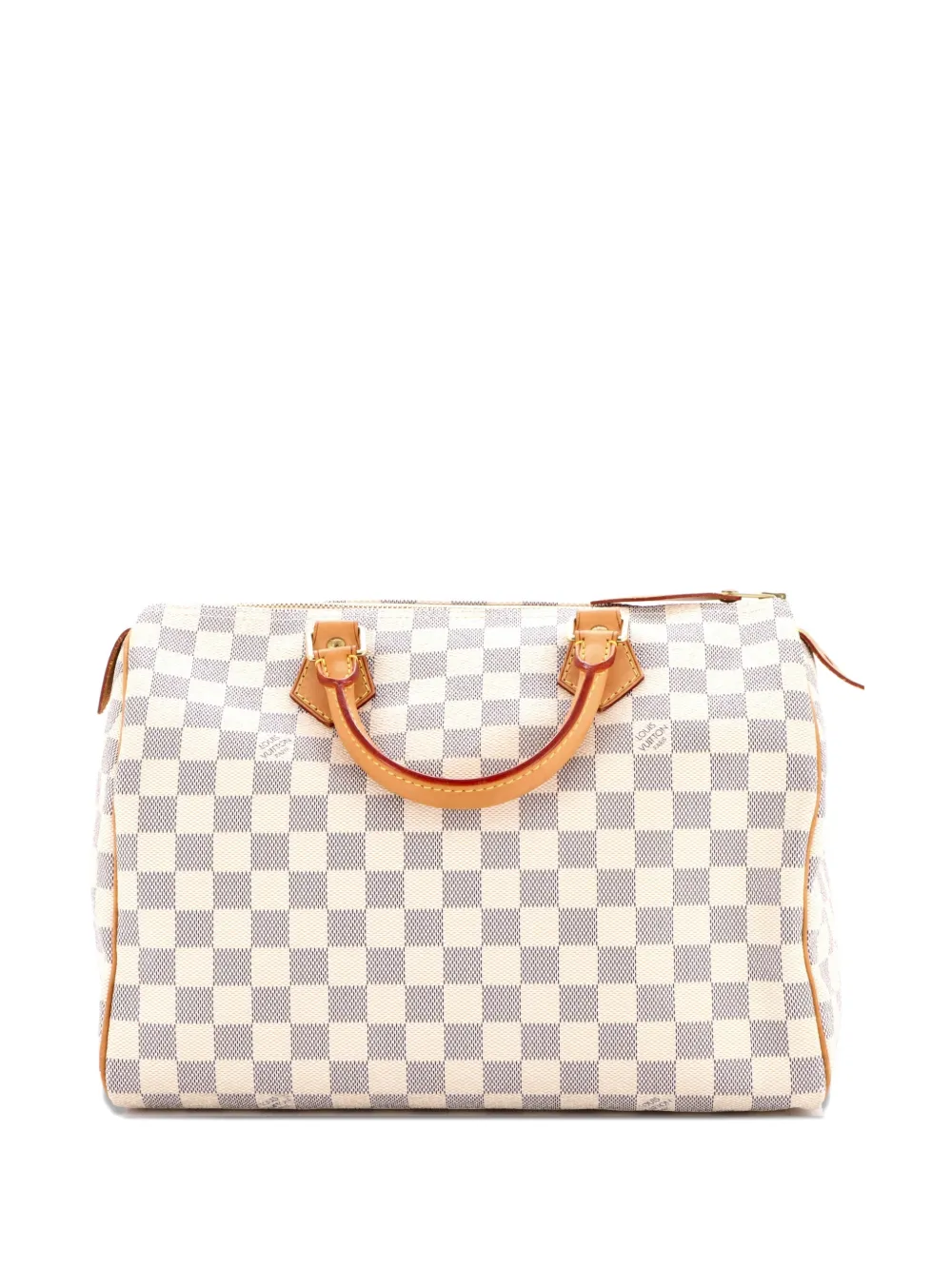 Louis Vuitton Pre-Owned Speedy Handbag Damier 30 satchel - Bianco