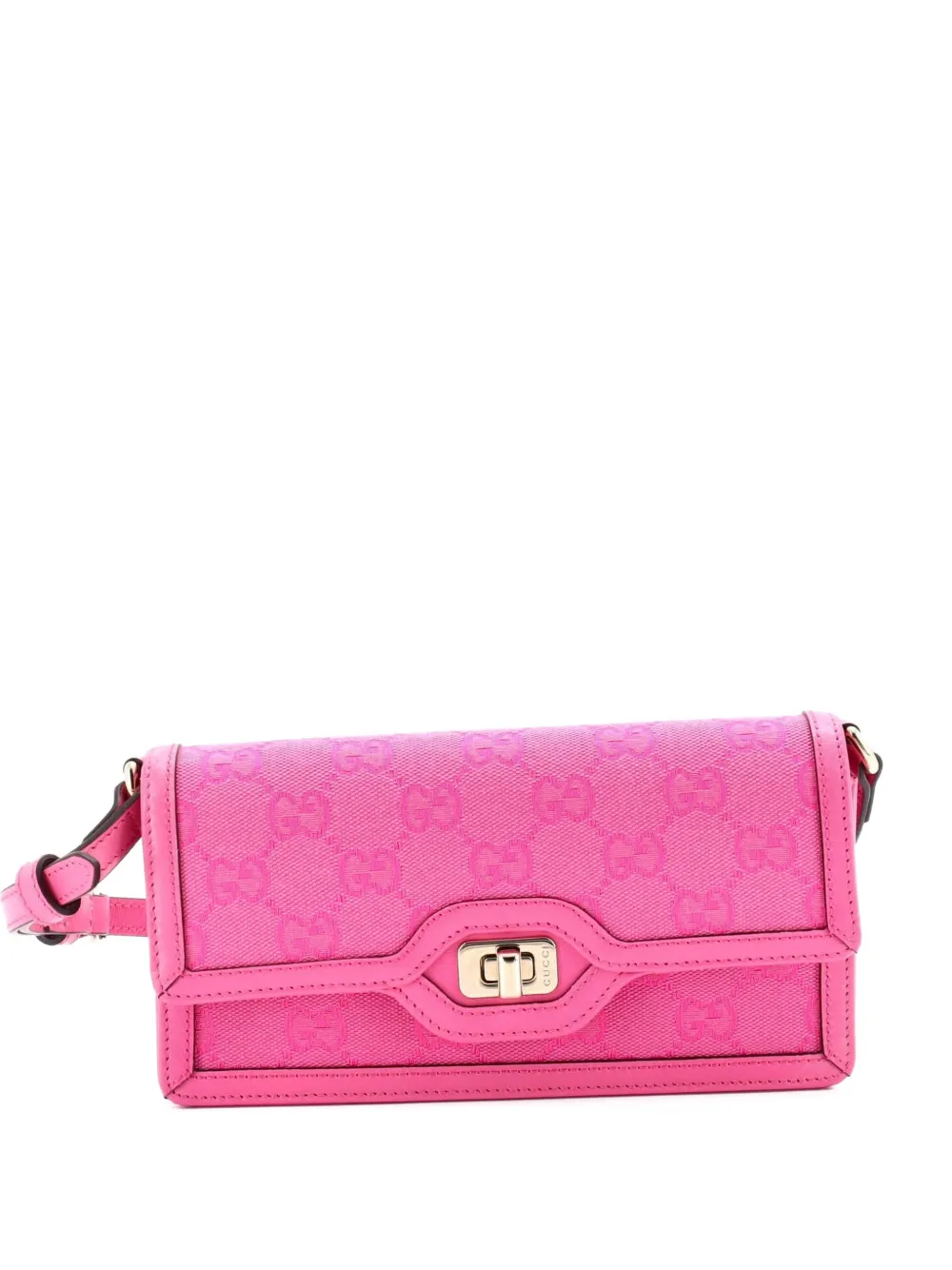 Gucci Pre-Owned Luce GG Canvas Mini shoulder bag - Rosa