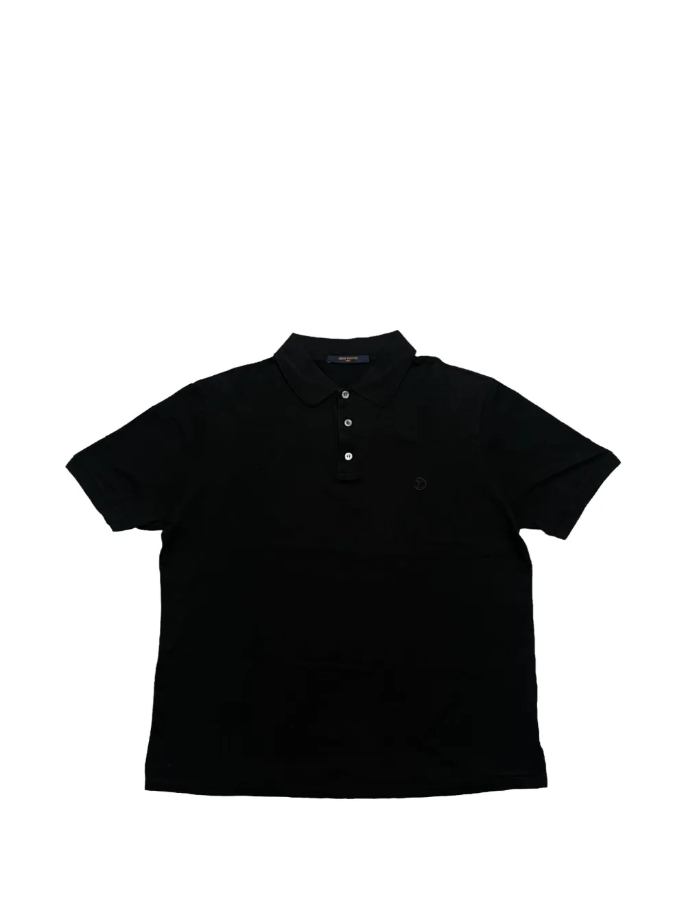 Louis Vuitton Pre-Owned pique short-sleeve polo shirt - Nero