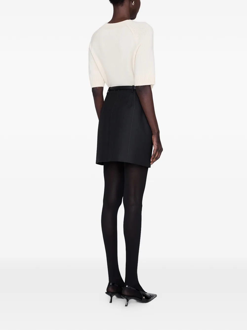 Pinstripe Mini Skirt