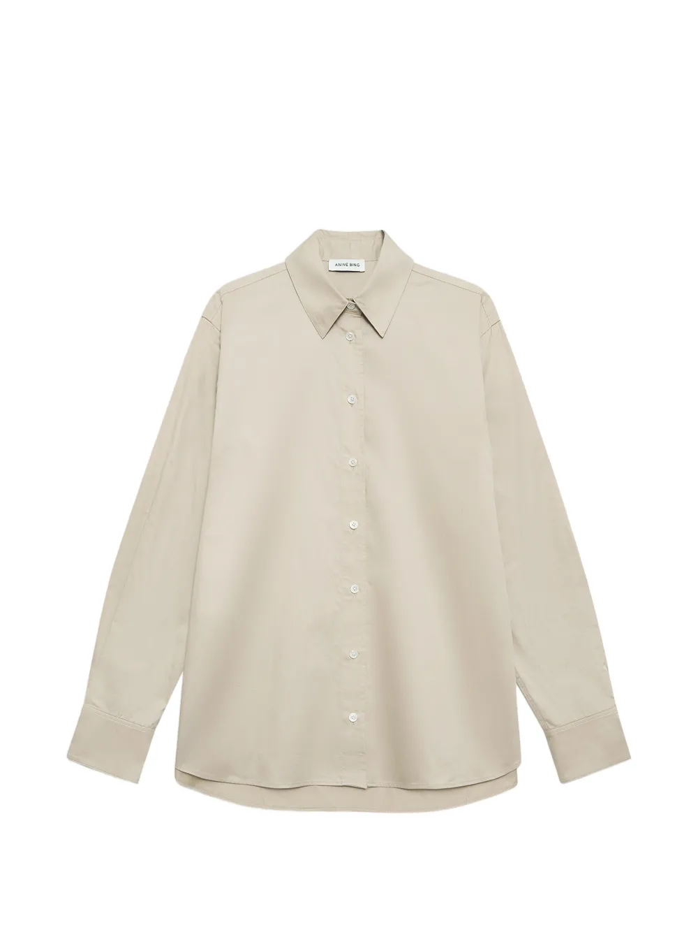 ANINE BING Essie button-down shirt - Toni neutri