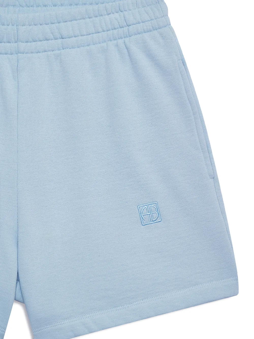 ANINE BING Elastische shorts Blauw