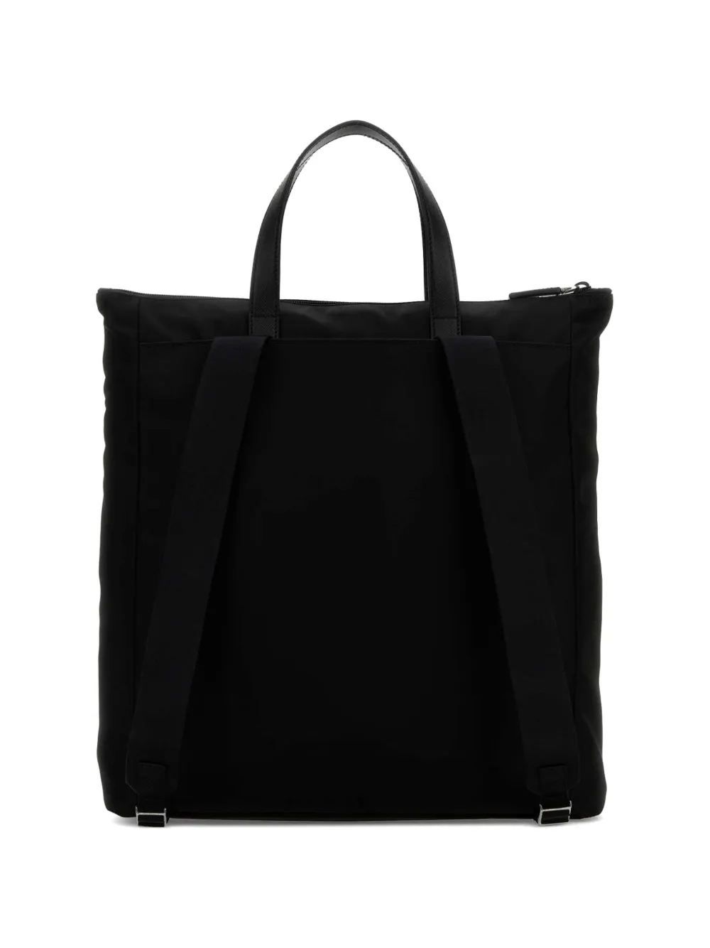  Prada Logo Tote Bag - Black 