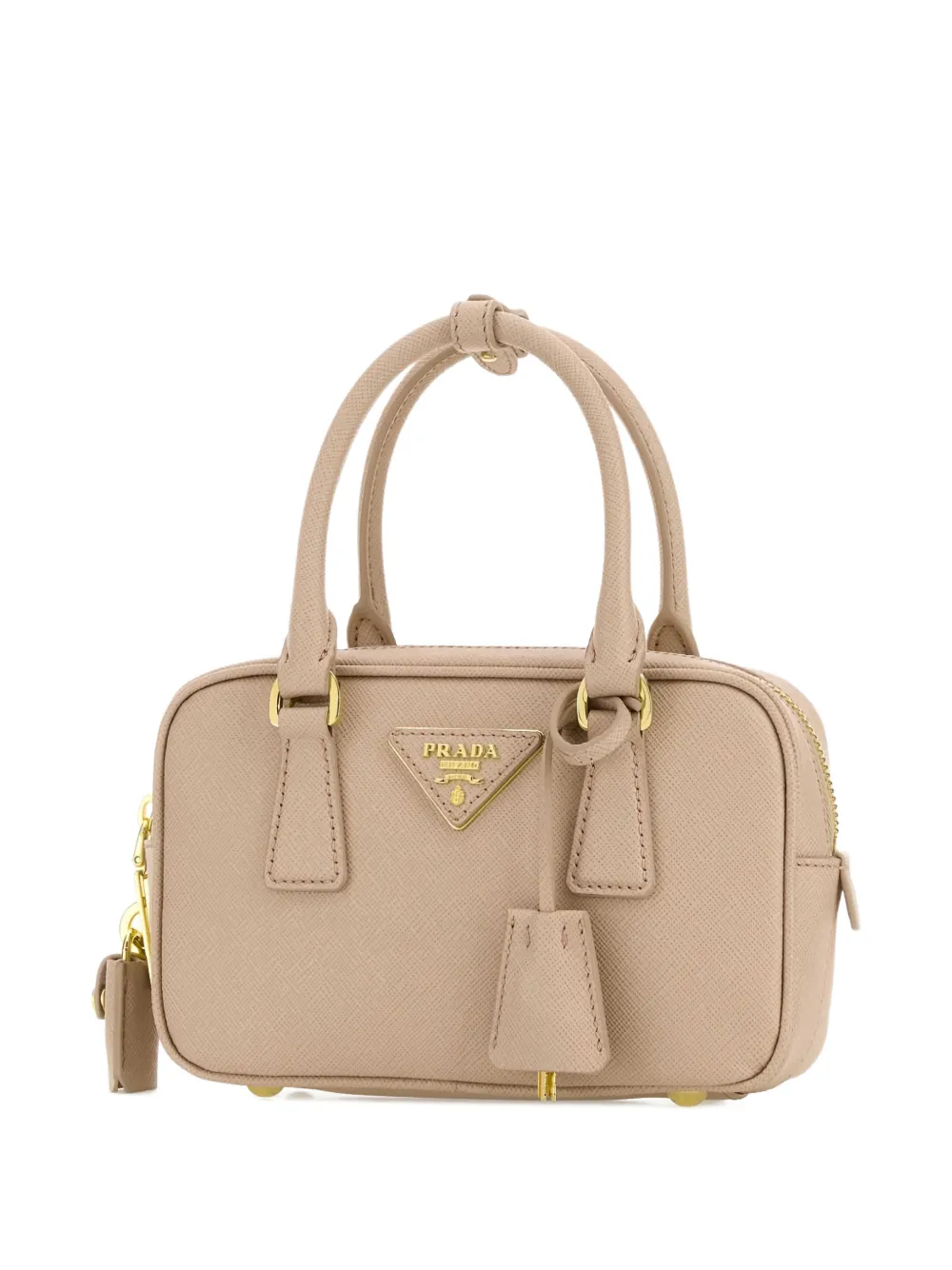 Prada Leren tas Beige