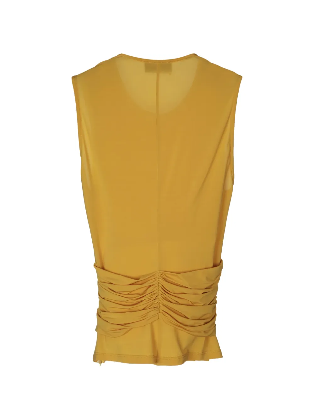 Elisabetta Franchi Top met juwelen detail Geel