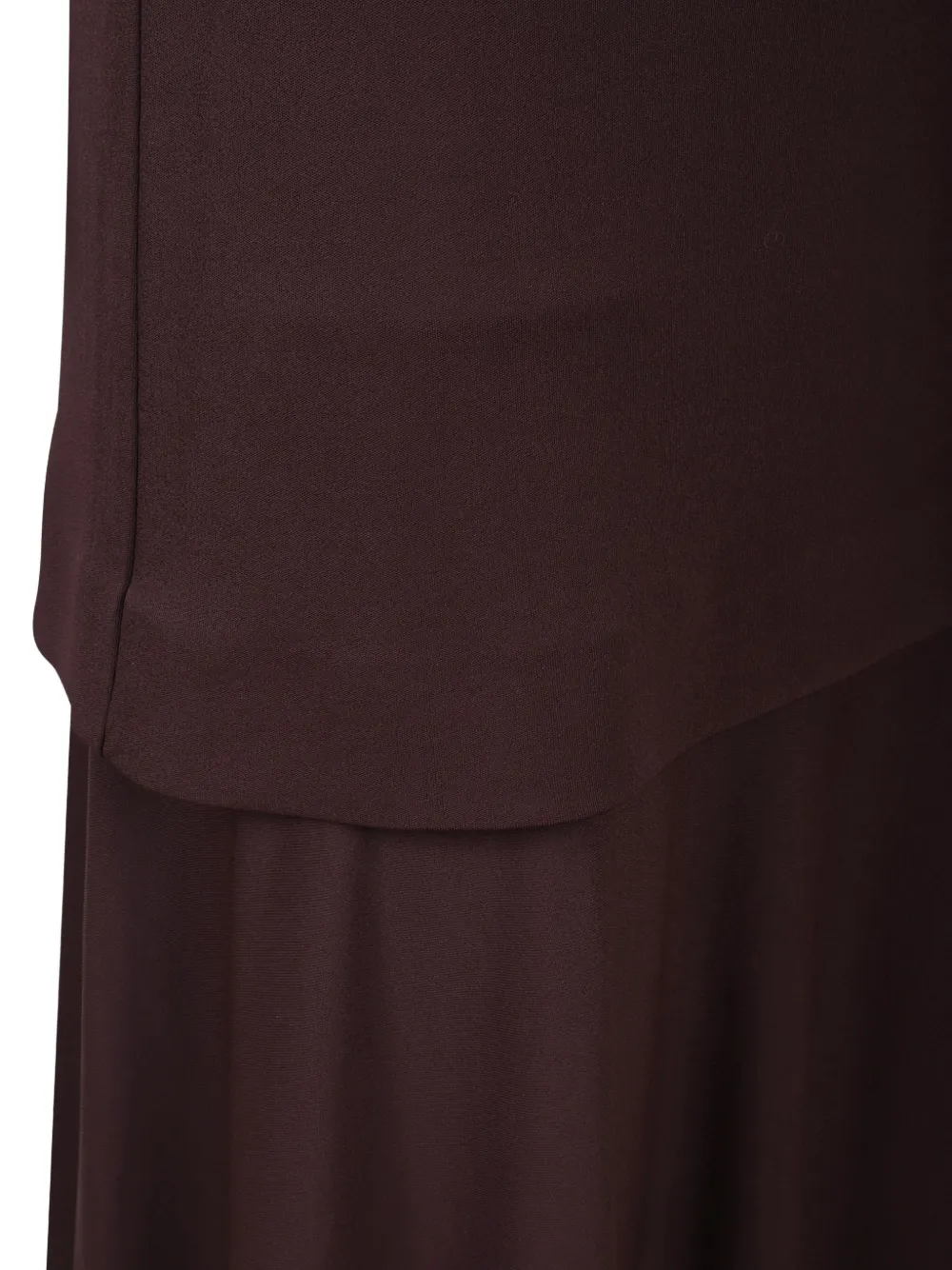  Jil Sander Roll-neck Maxi Dress - Brown 