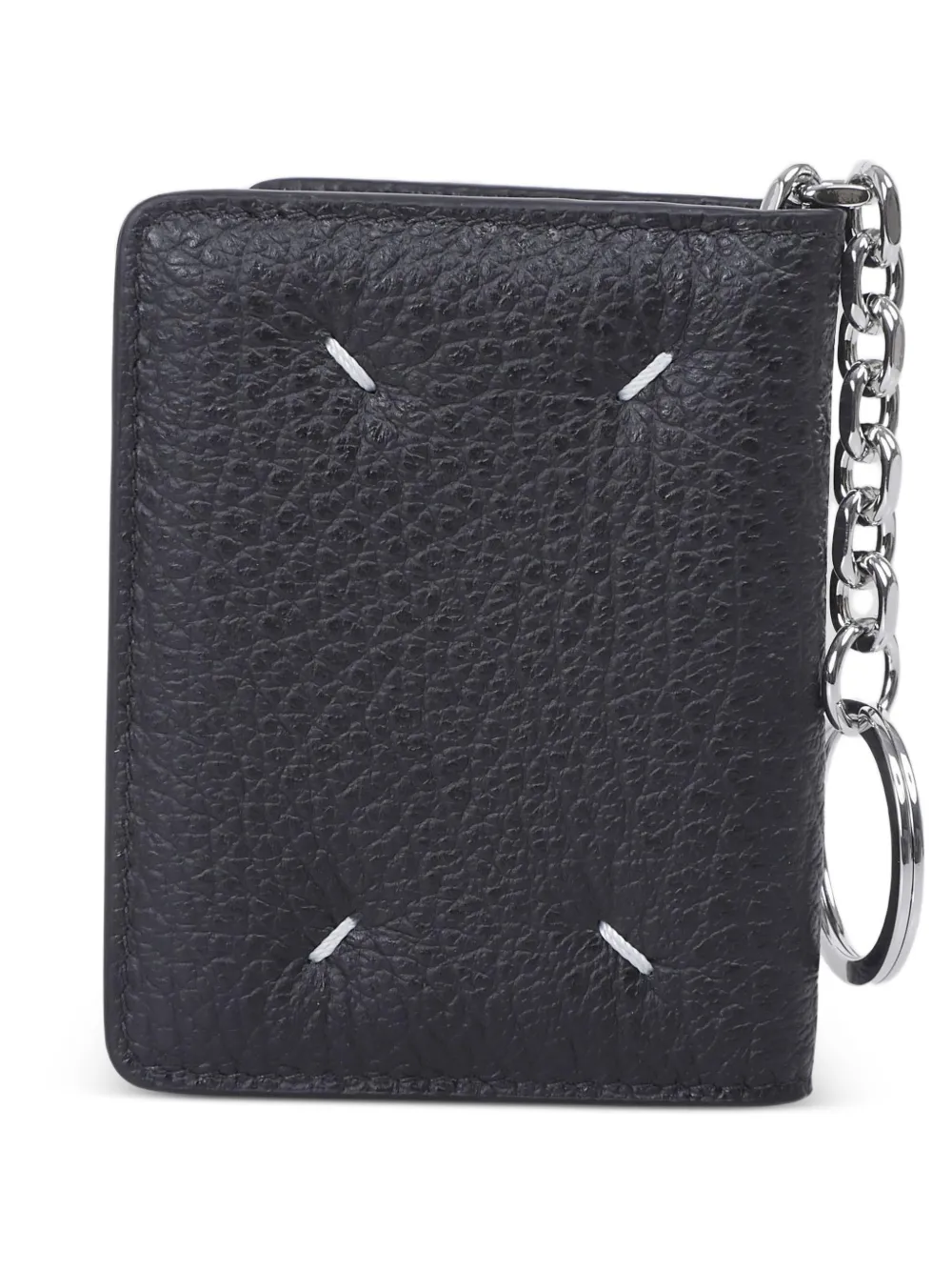 Maison Margiela chain leather wallet - Nero