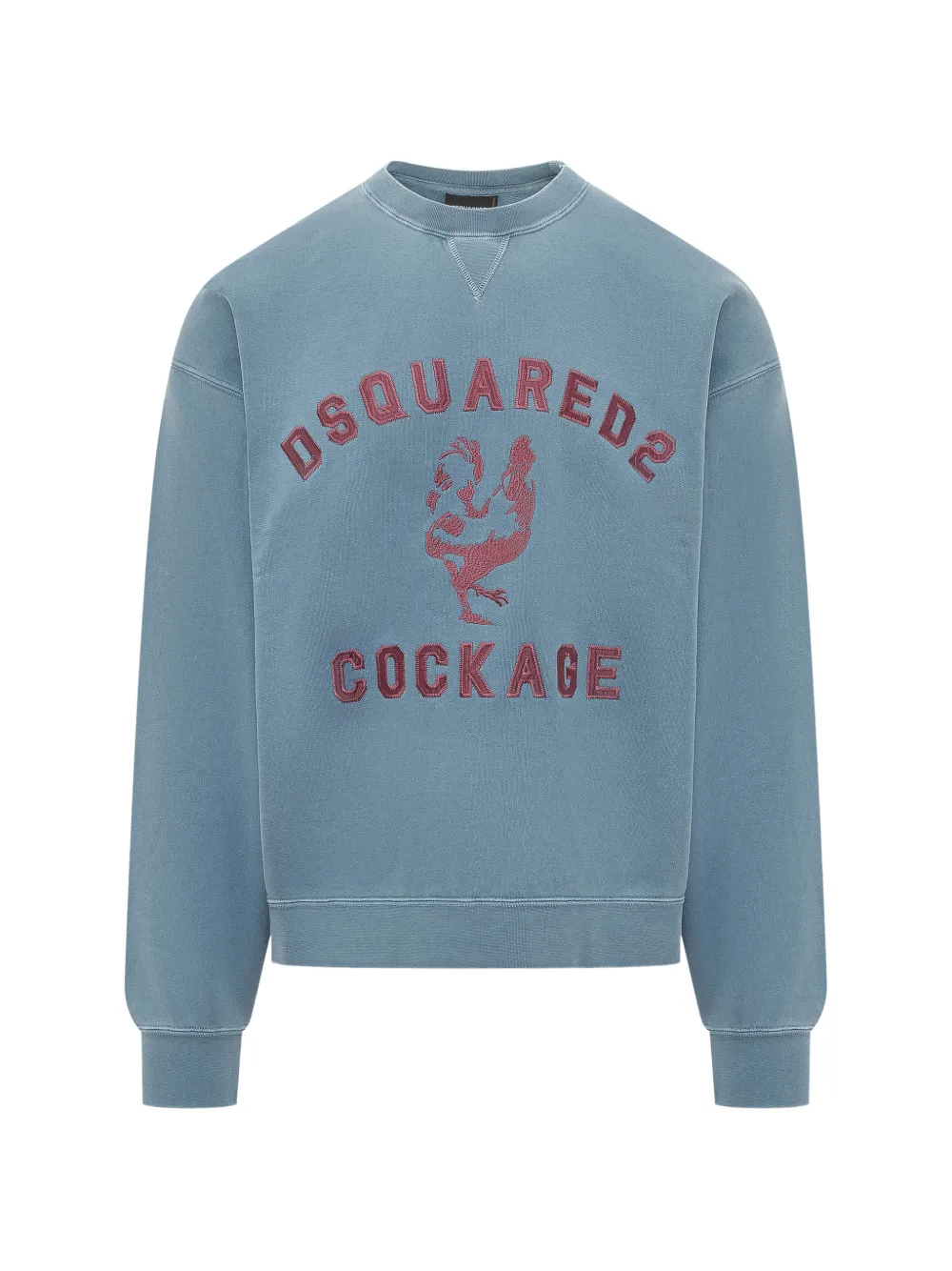 DSQUARED2 crew-neck sweatshirt - Blu