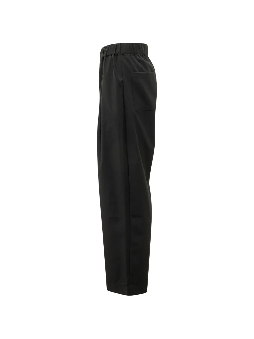  A Paper Kid Logo-patch Trousers - Black 