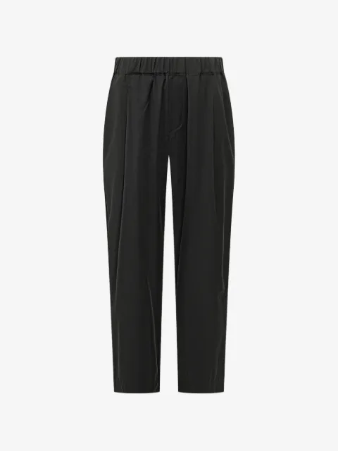 A Paper Kid logo-patch trousers