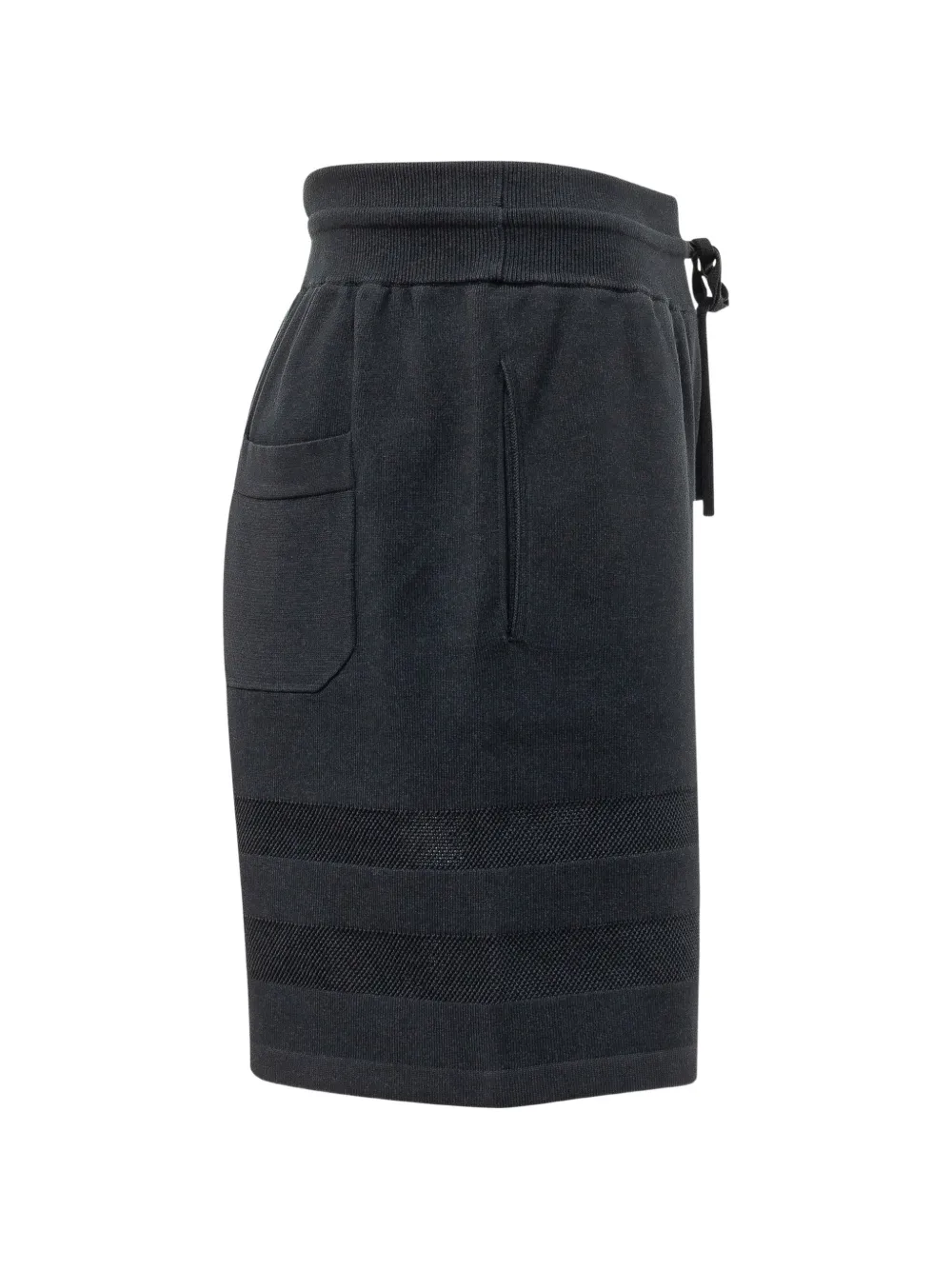  Givenchy Drawstring Striped Shorts - Blue 