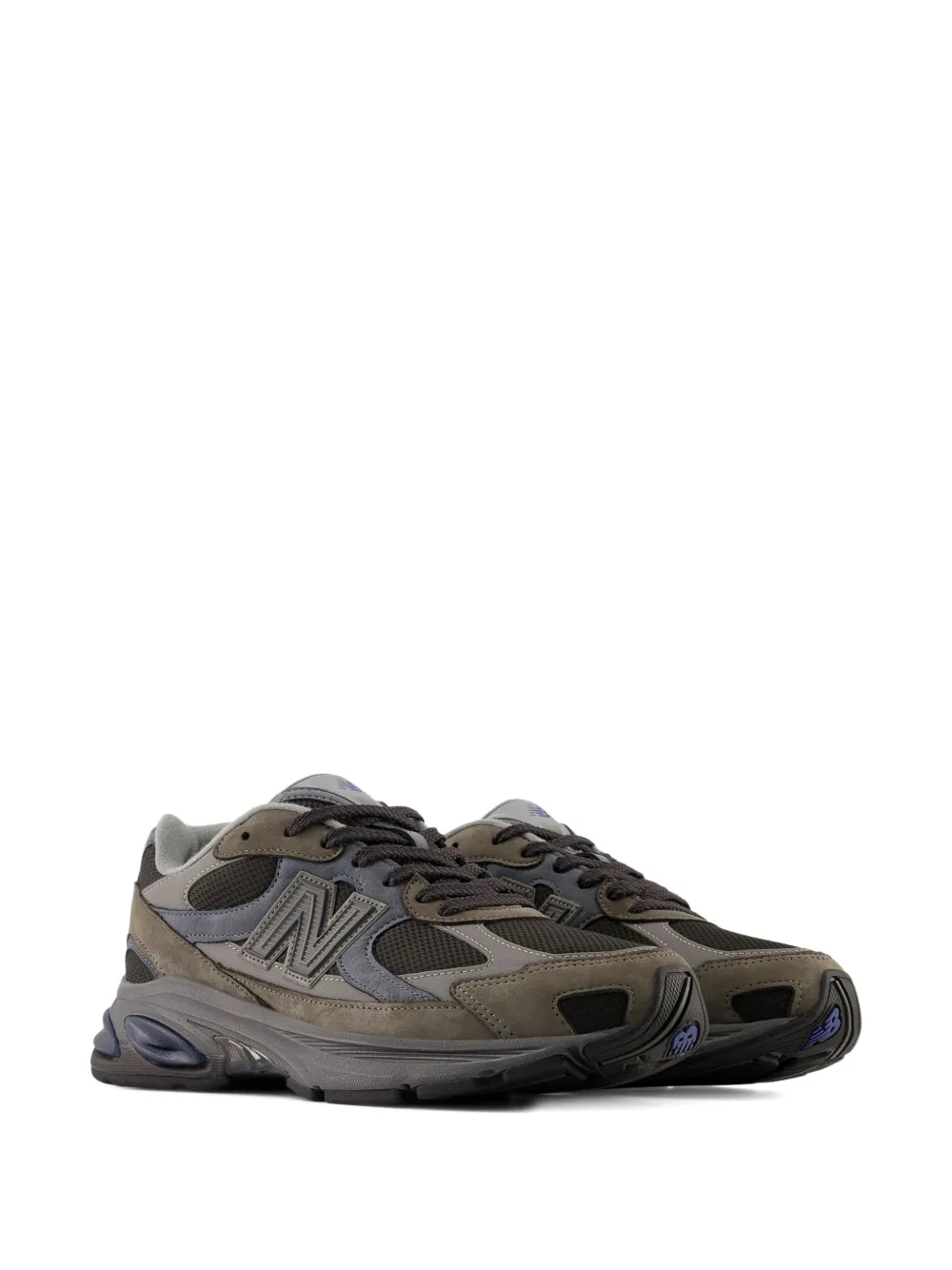 New Balance 2010 sneakers met suède vlak Groen