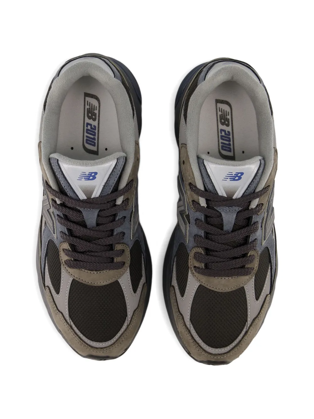 New Balance 2010 sneakers met suède vlak Groen