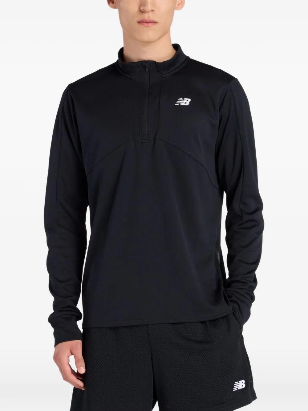 New Balance Felpa con logo - Nero