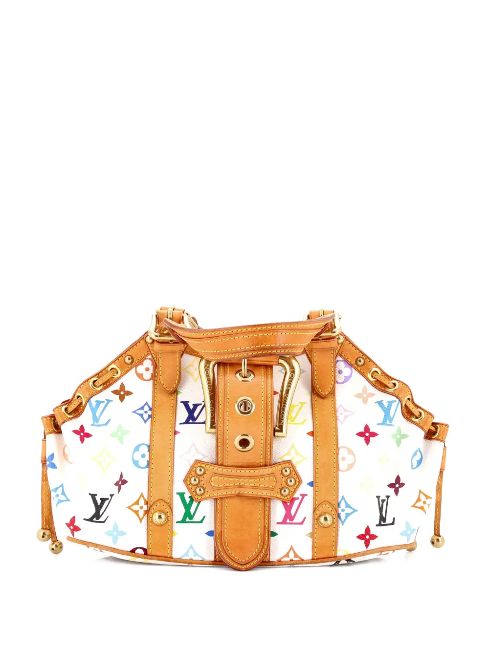Louis Vuitton Pre-Owned Theda Handbag Monogram Multicolor PM satchel - Weiß