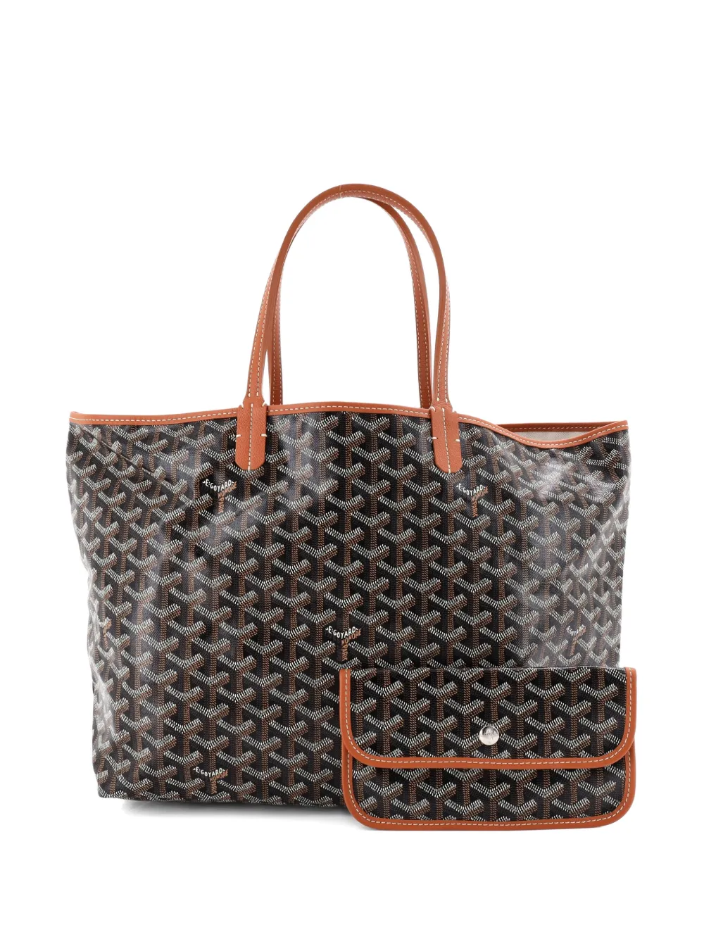 Goyard Pre-Owned Saint Louis Coated Canvas PM tote bag - Marrone