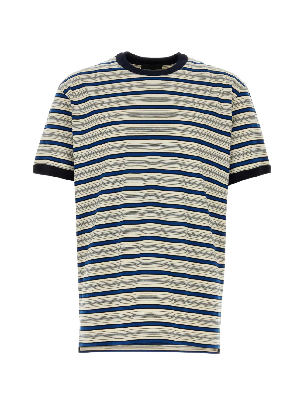 Prada striped T-shirt - Toni neutri