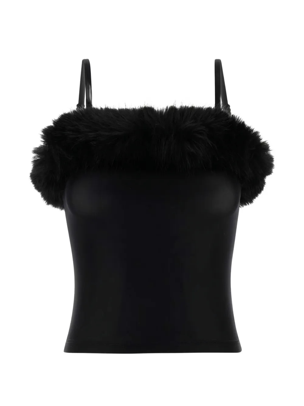 Balenciaga square-neck tank top - Nero