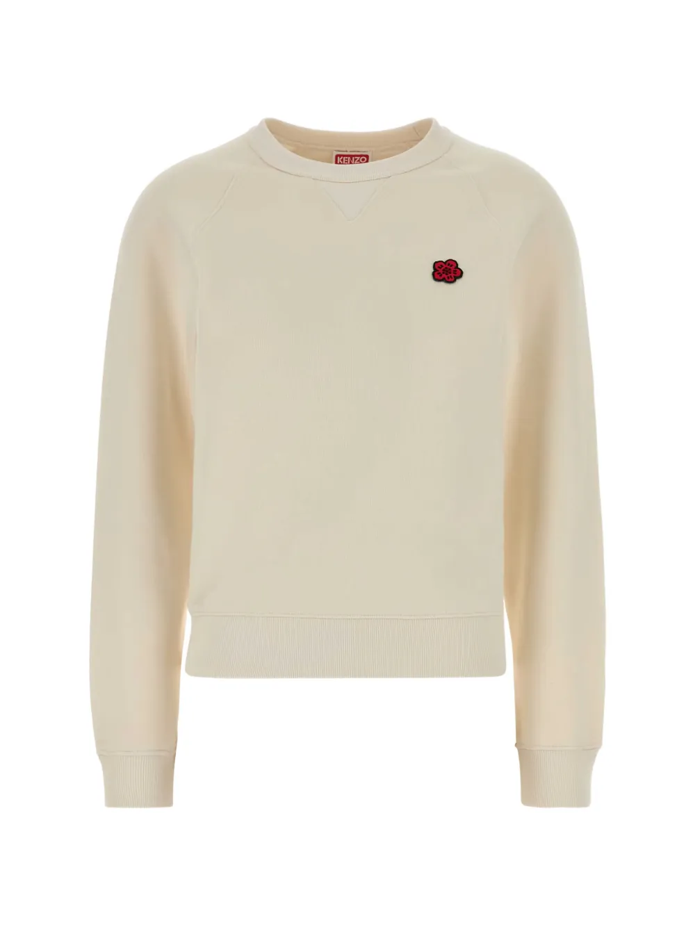 Kenzo appliqué cotton sweatshirt - Toni neutri